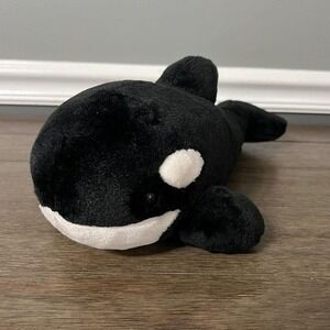 Vintage Sea World Orca Killer Whale Soft Plush